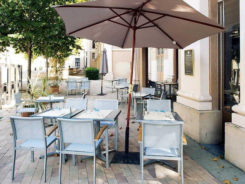 Appart Hotel Odalys City Aix En Provence L'Atrium Aix-en-Provence Nhà hàng bức ảnh